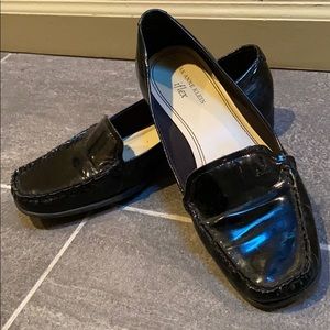 Anne Klein vegan pattern leather style loafers